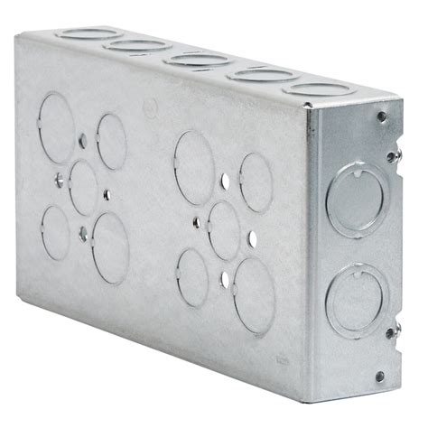 american 3 gang switch box with built on ring metal|Hubbell RACO 3.